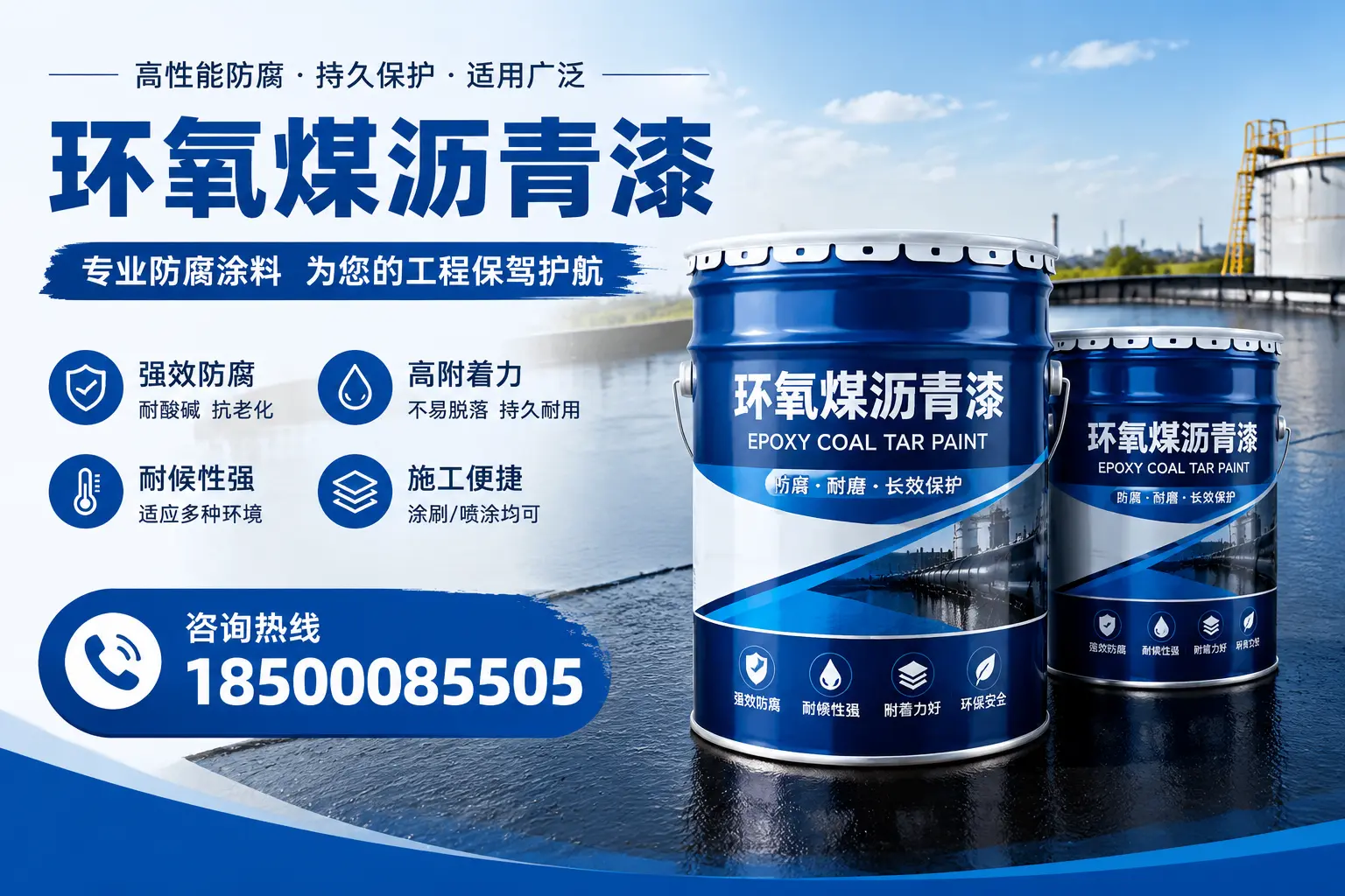 环氧煤沥青漆与其他漆类的比较，安庆用户的选择依据